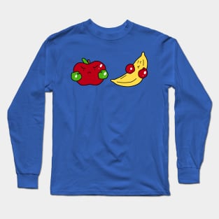 Boxing Apple and Banana Long Sleeve T-Shirt